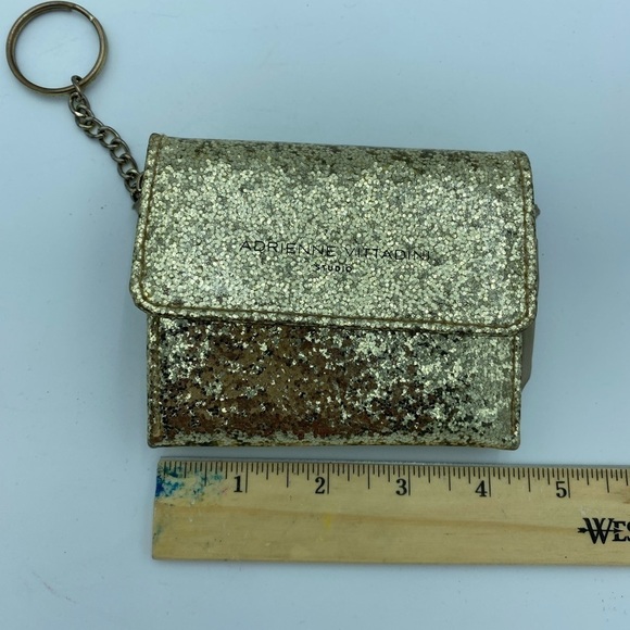 Adrienne Vittadini Gold Wallet / Coin Purse - Picture 2 of 9